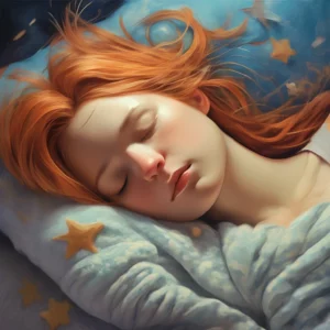 Сны и сновидения - спит девушка